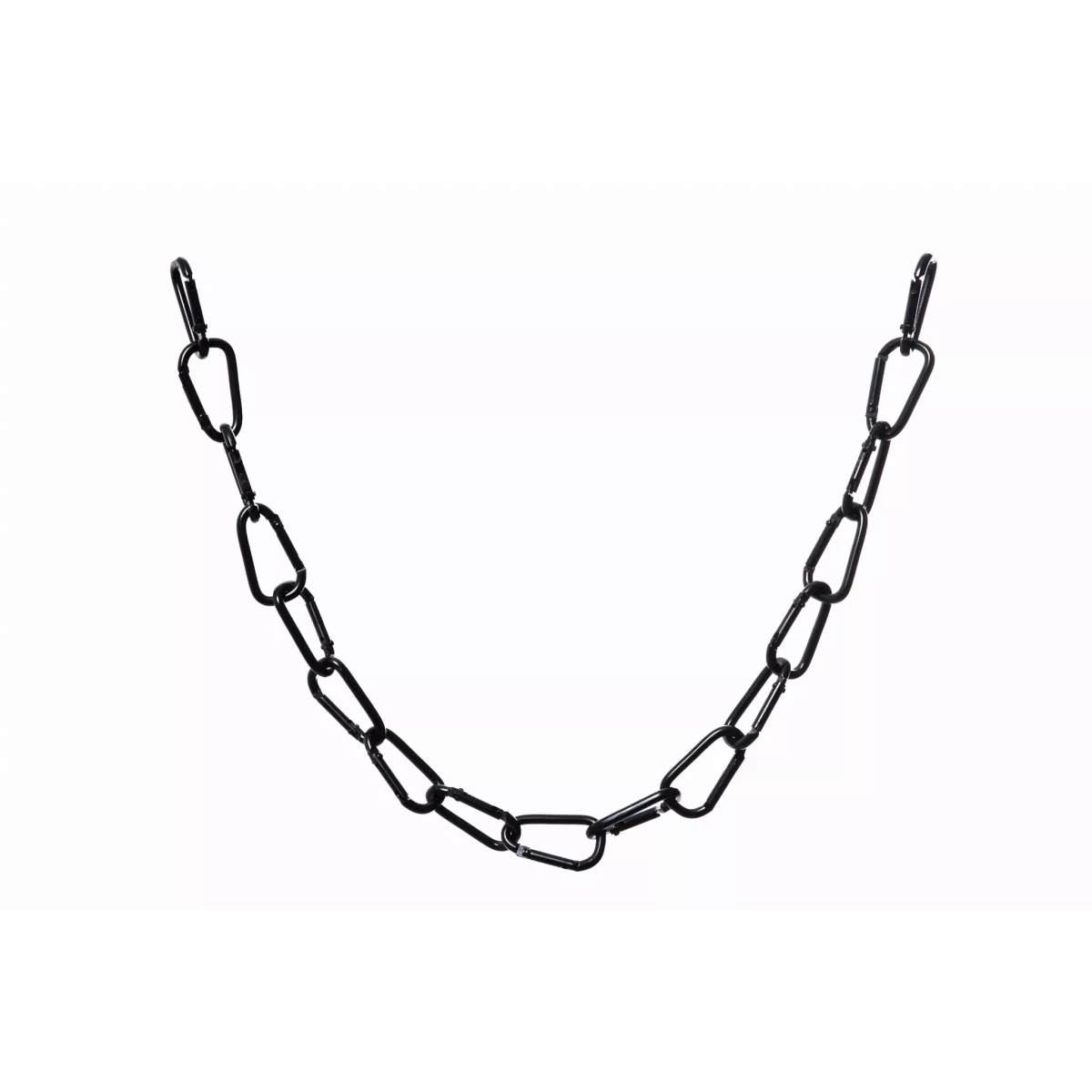 Black Chain with Carabiners