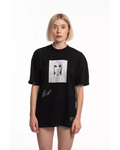 Oversize T-shirt "Blackie"