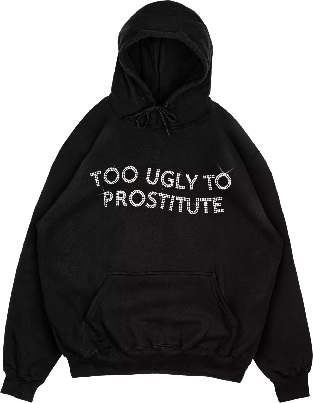 Bluza TOO UGLY crystals