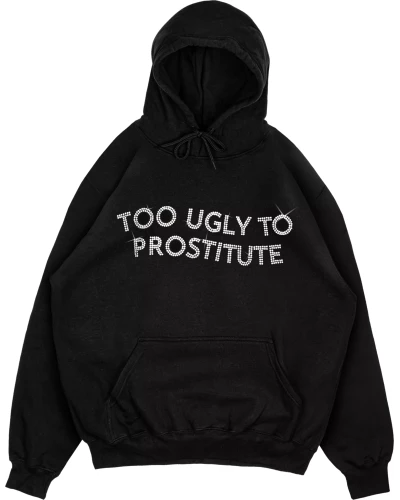 Bluza TOO UGLY crystals