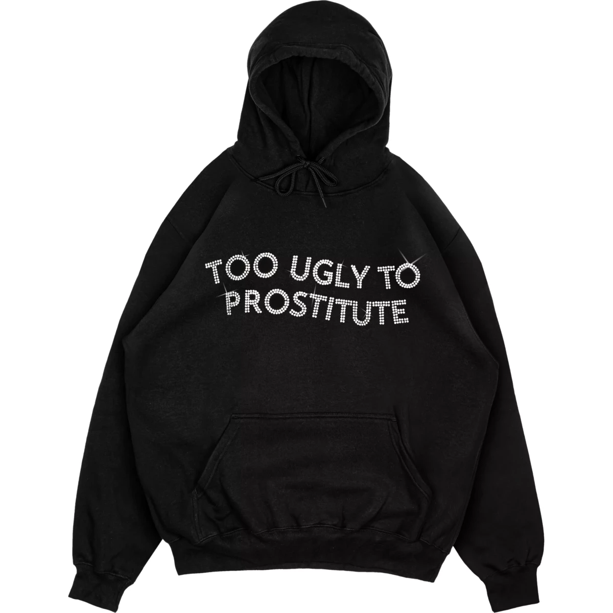 Bluza TOO UGLY crystals