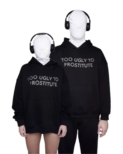 Bluza TOO UGLY crystals