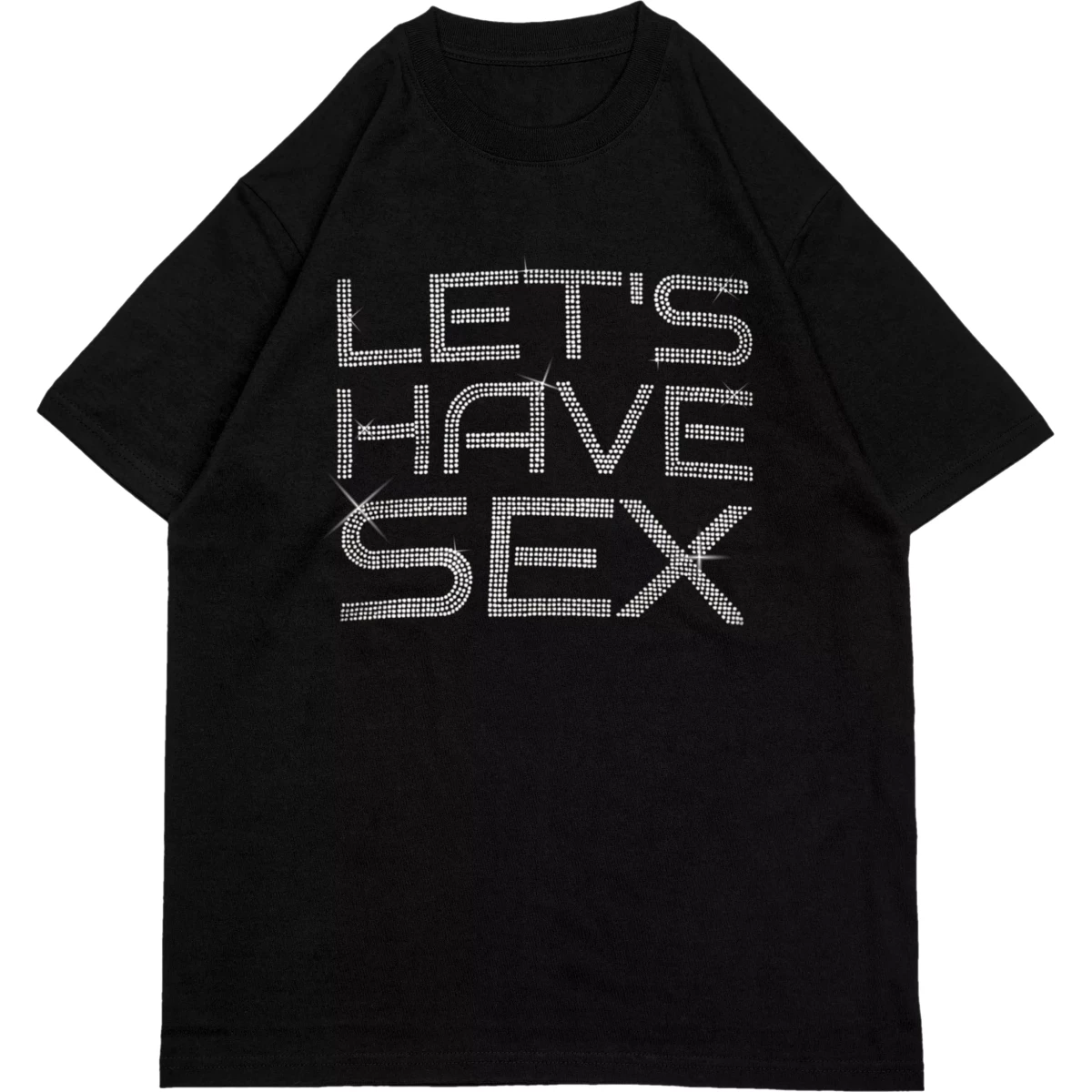 Koszulka LET'S HAVE SEX crystals