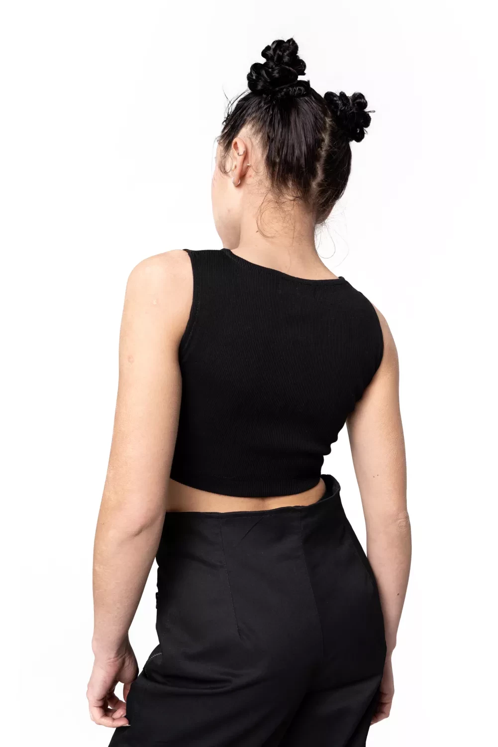 Crop Top Techwear Clasp
