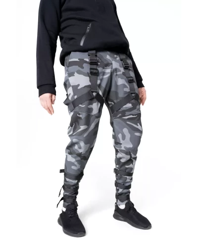 Techwear Camo Men's Pants