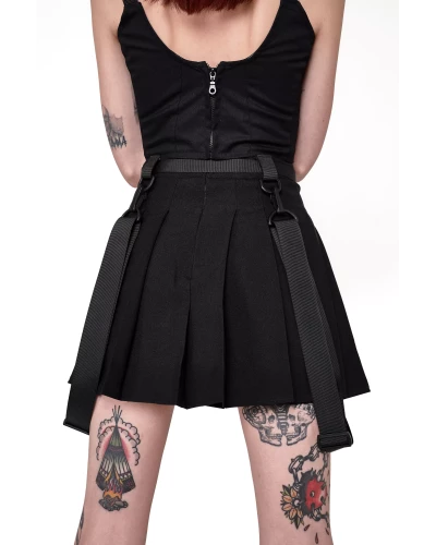 Techwear mini skirt