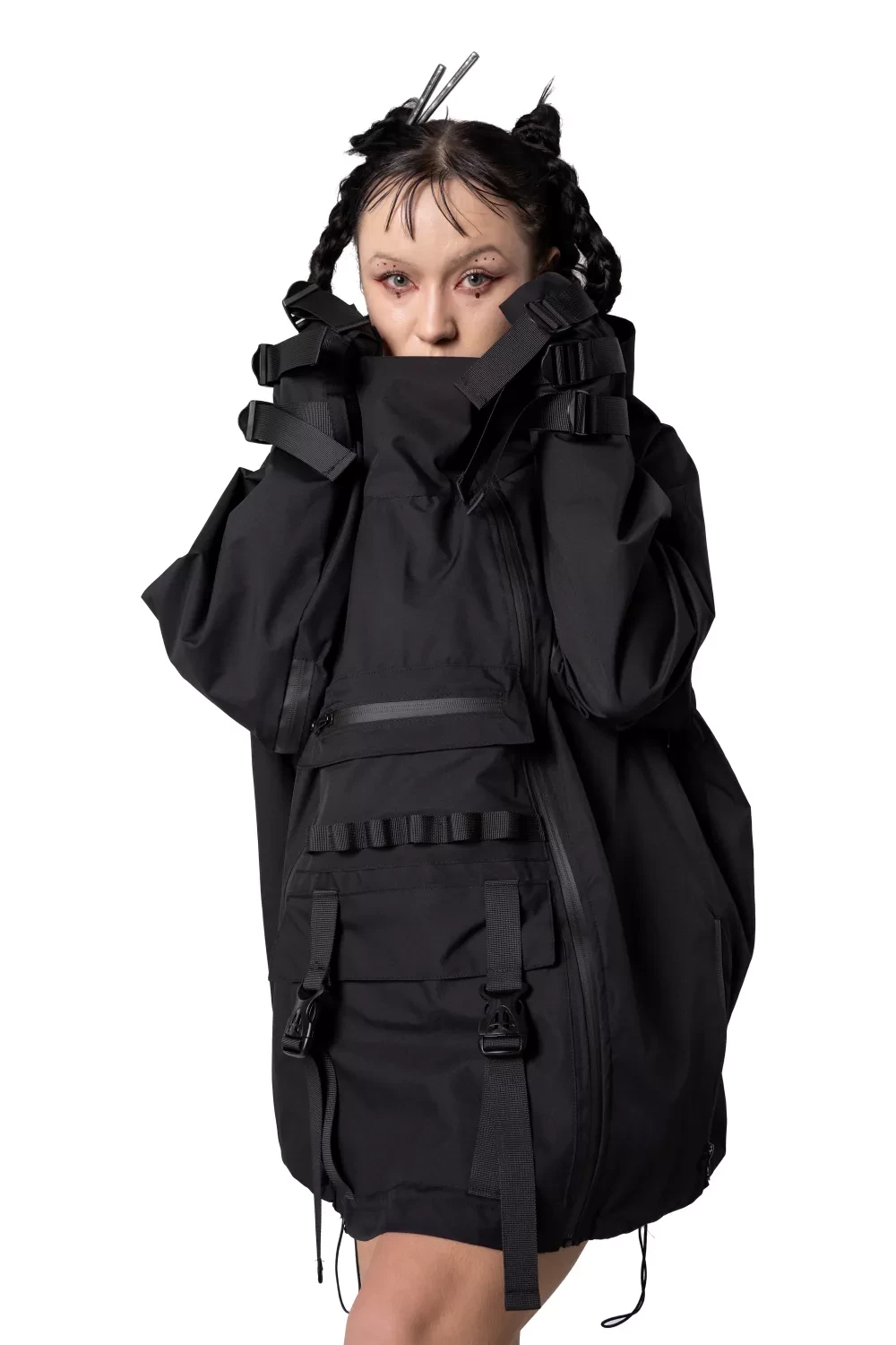 Kurtka Techwear Damska Ninja ( z dwoma panelami )