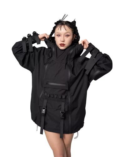 Kurtka Techwear Damska Ninja ( z dwoma panelami )