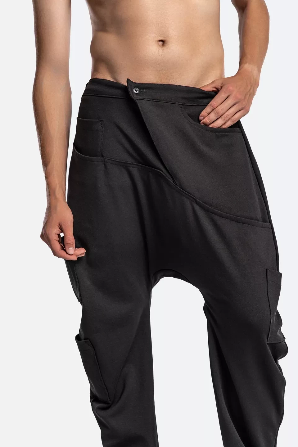 Spodnie Asymmetric Cargo