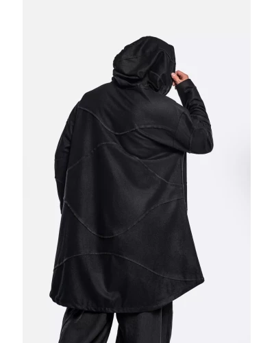 Silent Merino 360GSM Coat Hoodie