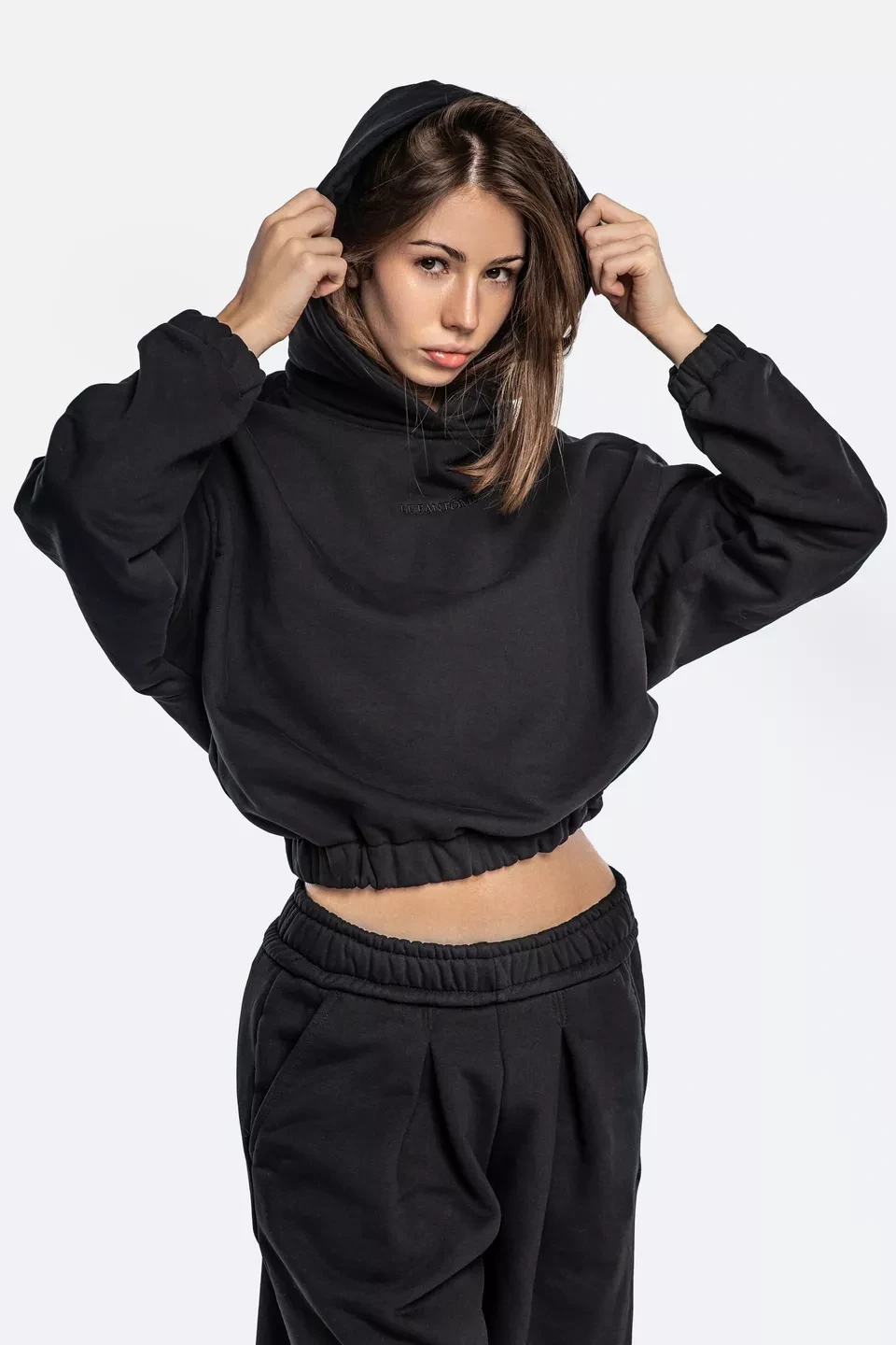 Crop Hoodie Volume 500GSM