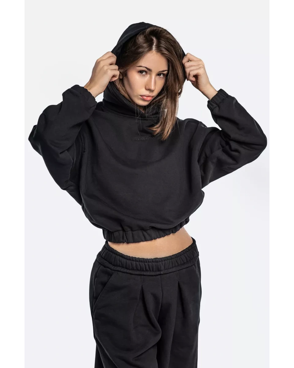 Crop Hoodie Volume 500GSM