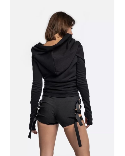 Draped Modular Hoodie