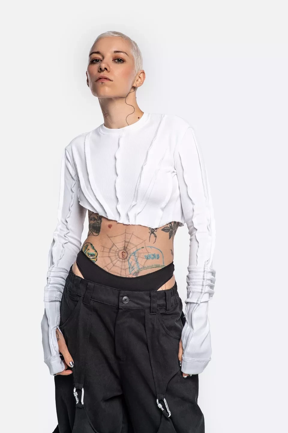 Longsleeve crop Fracture