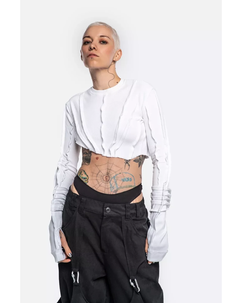 Longsleeve crop Fracture