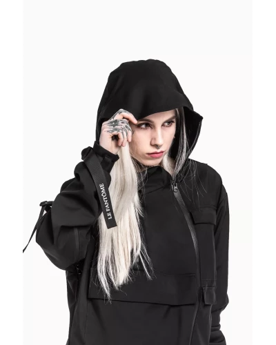 Oversized techwear women's jacket