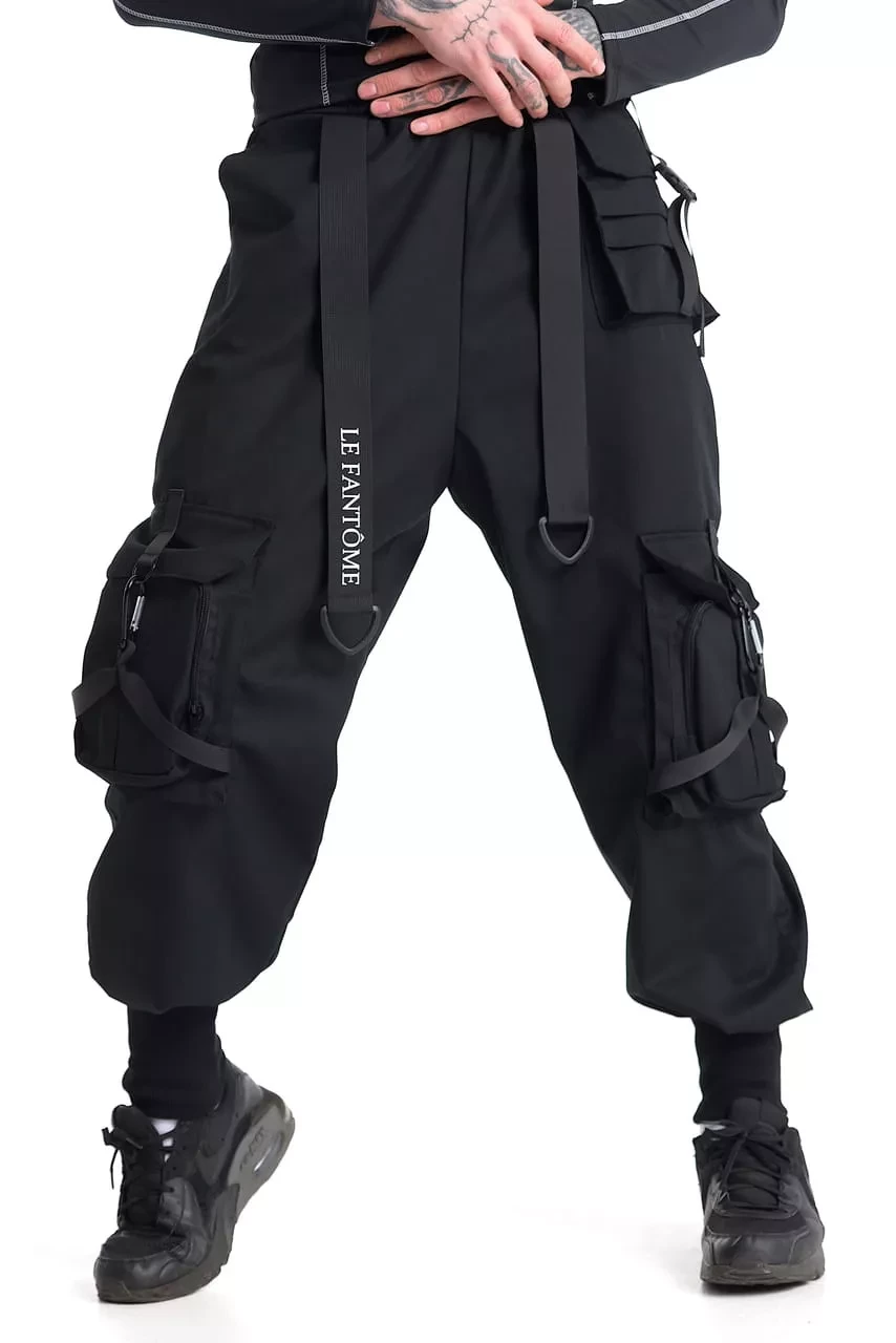Spodnie Męskie Techwear Baggy