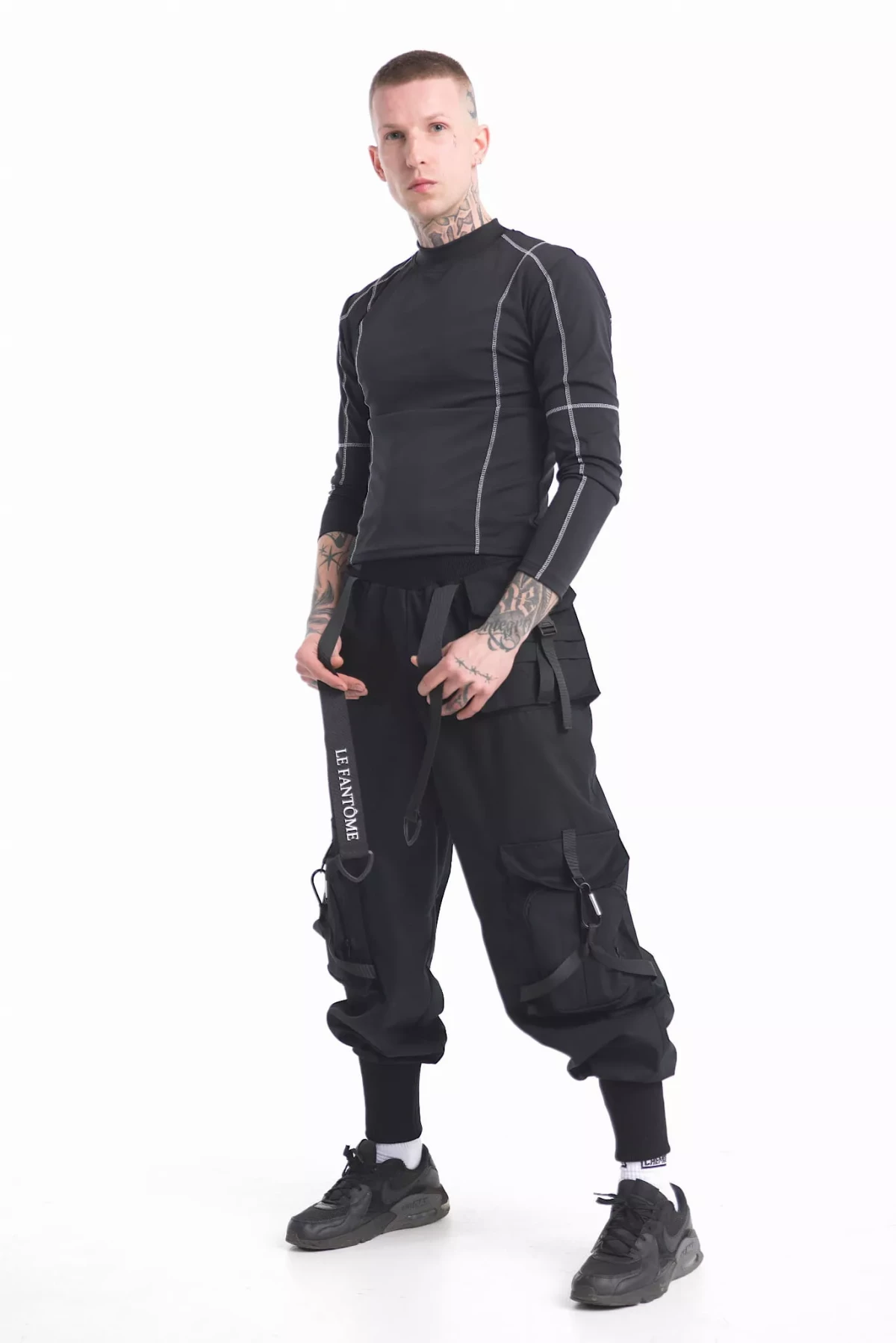 Spodnie Męskie Techwear Baggy