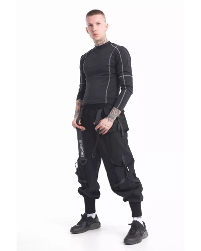 Spodnie Męskie Techwear Baggy
