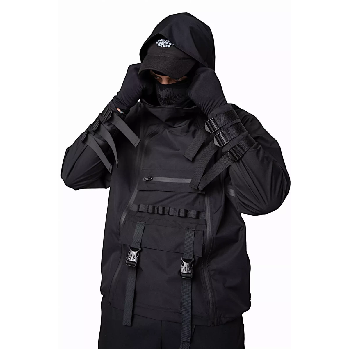 Kurtka Techwear Ninja Męska Le Fantôme – nocna warstwa techno