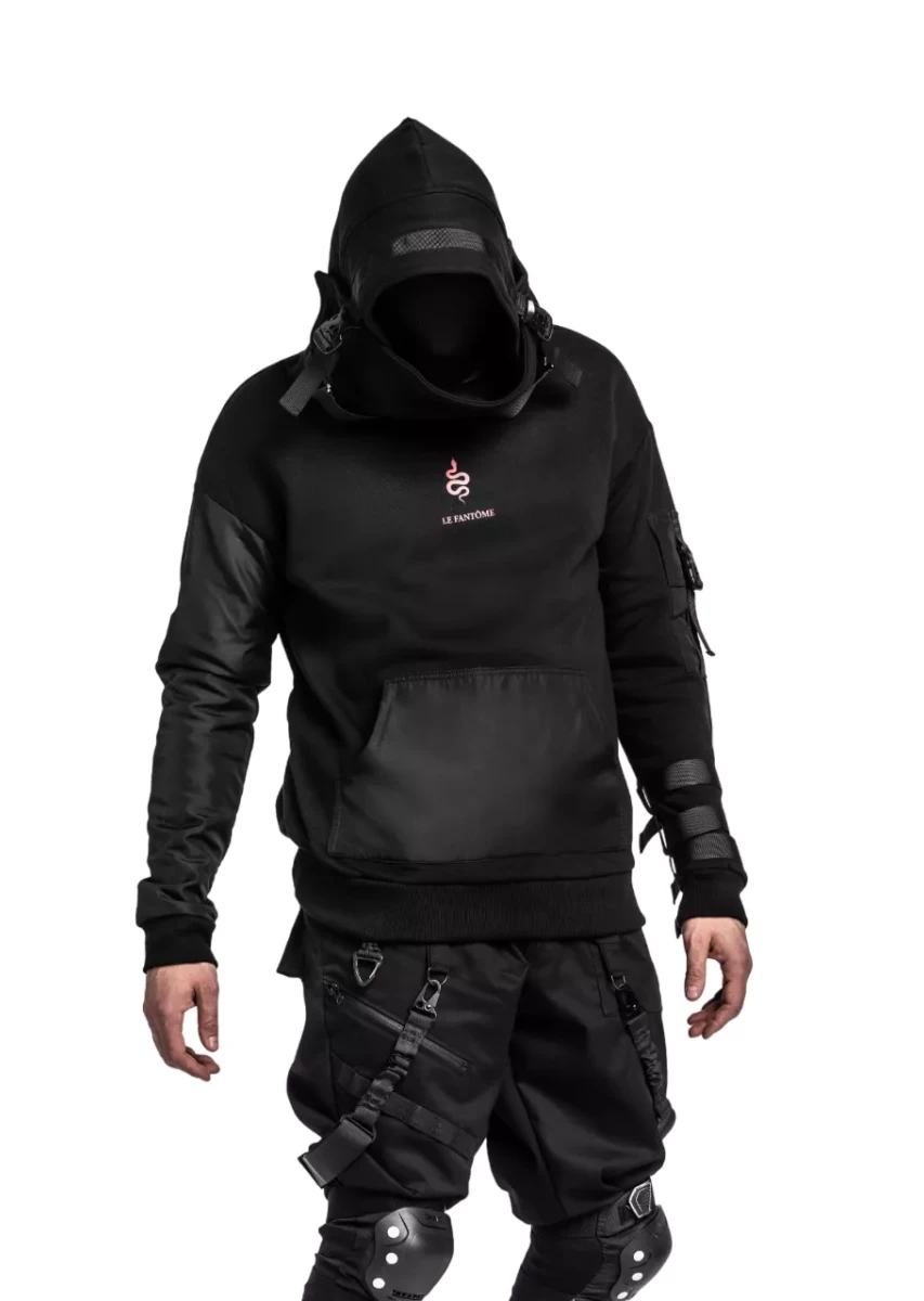 Bluza rave Le Fantôme — darkwear warstwa na dancefloor i open air